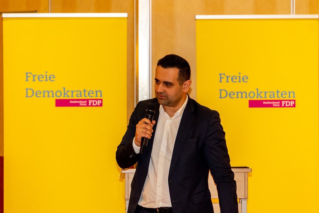 FDP-Generalsekretär Bijan Djir-Sarai in Unna